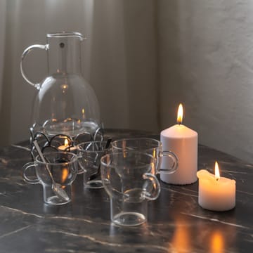 Sagaform glassmug 25 cl 2-pack - clear - Sagaform