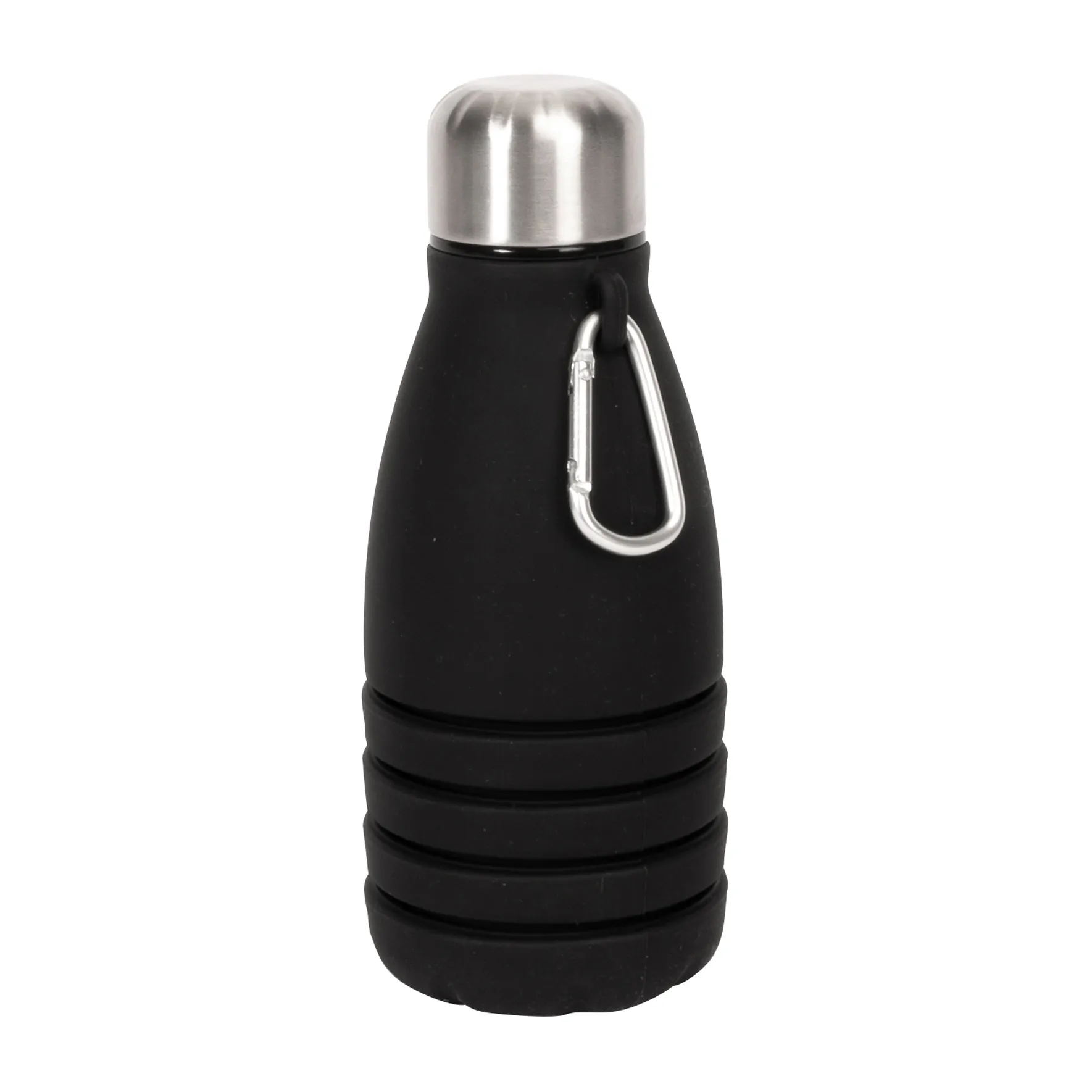 Stig collapsible bottle 55 cl, Black Sagaform