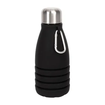 Stig collapsible bottle 55 cl - Black - Sagaform