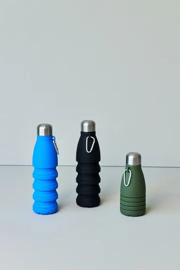 Stig collapsible bottle 55 cl - Blue - Sagaform