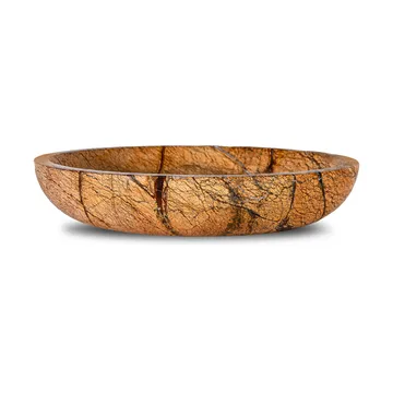 Stone bowl large Ø28 cm - Brown forest marble - Sagaform