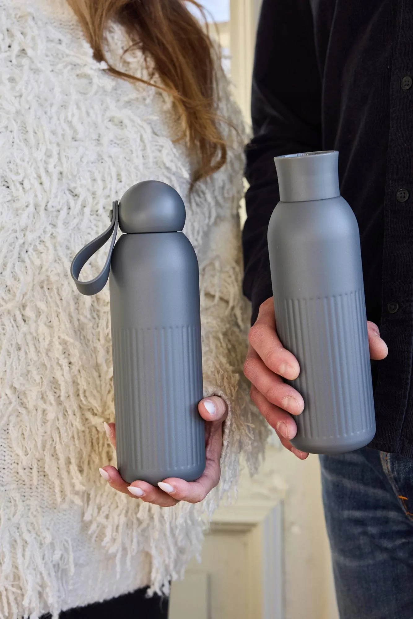 Tekla thermos bottle, Grey Pantone Cool gray 10C, 50 cl Sagaform