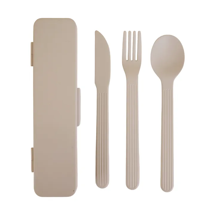 Tina cutlery set - Beige Pantone Warm grey 3C - Sagaform