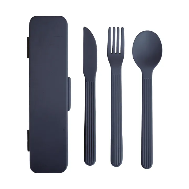 Tina cutlery set - Blue Pantone 2379C - Sagaform