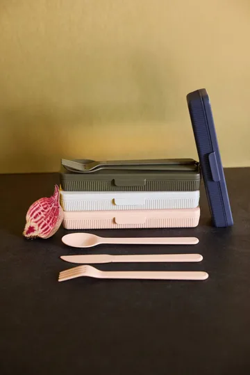 Tina cutlery set - Blue Pantone 2379C - Sagaform
