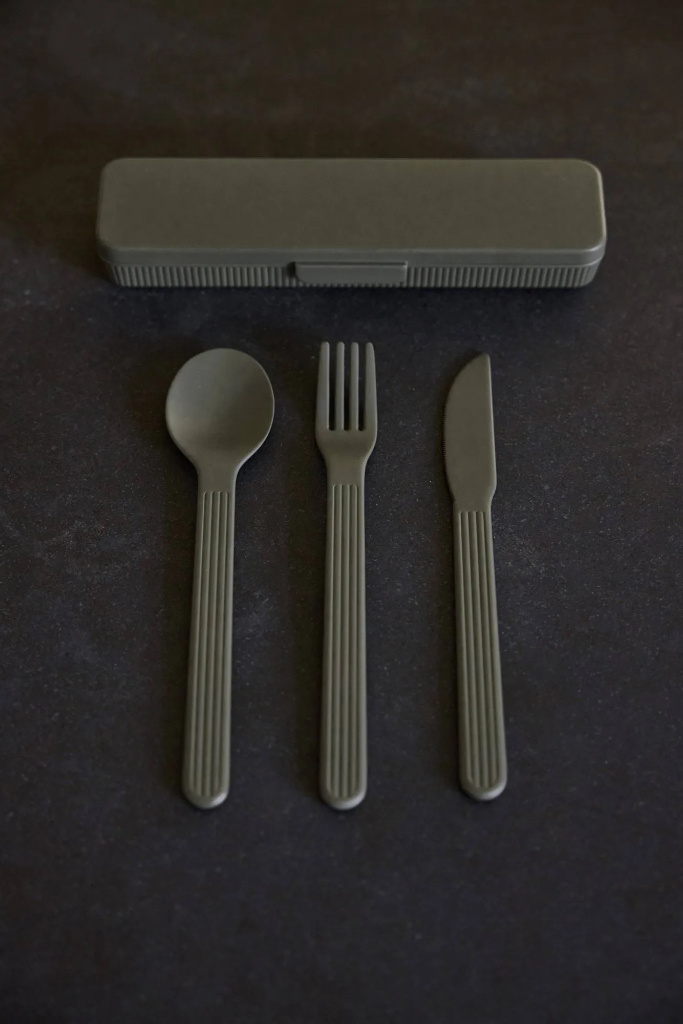 Tina cutlery set, Green Pantone 4228C Sagaform