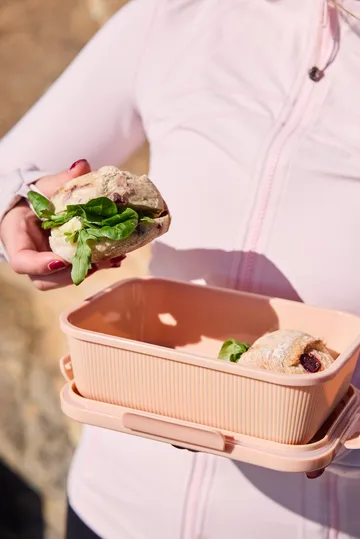 Tina lunch box 1.1 L - Pink - Sagaform