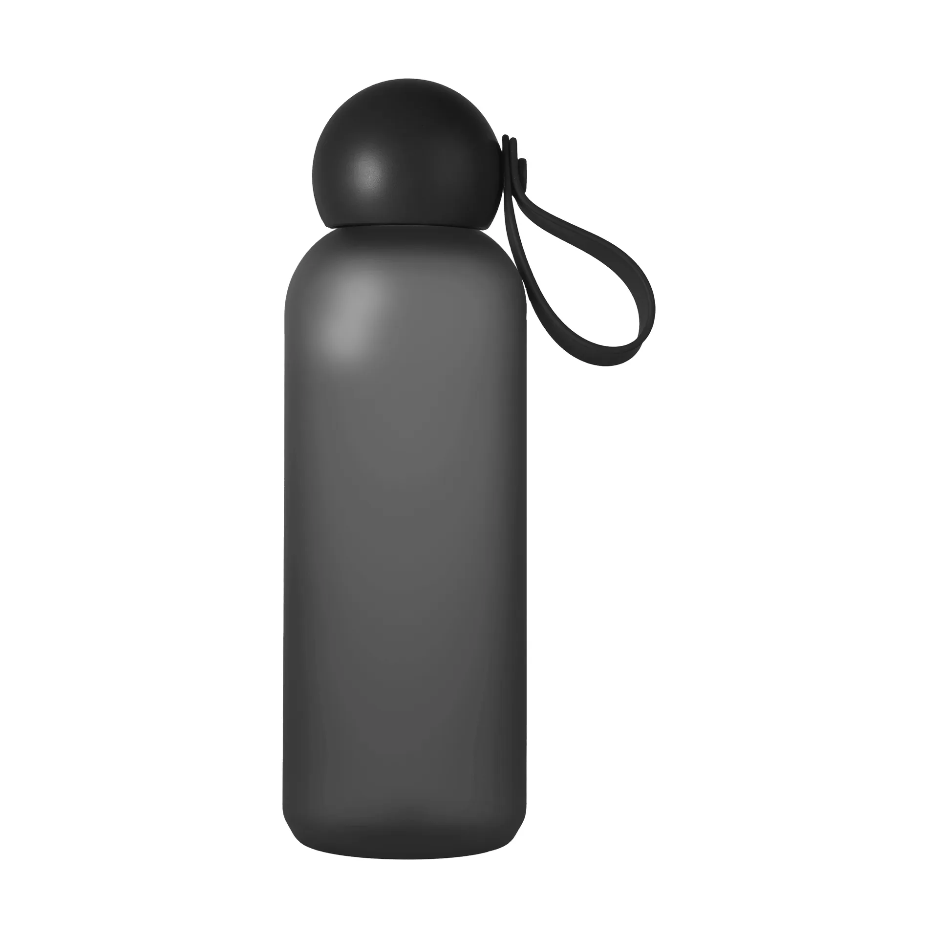 Tom water bottle 650 ml, Black Sagaform