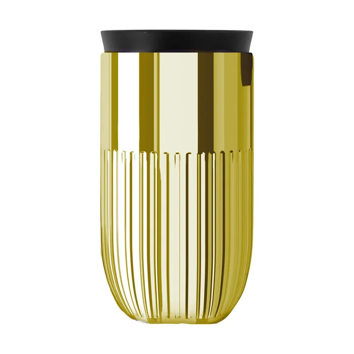 Tova car mug thermos mug 32 cl - Gold chrome - Sagaform