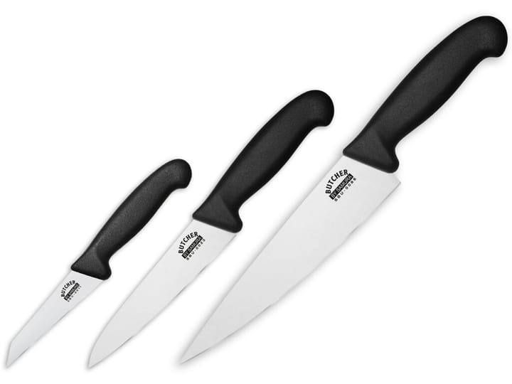 Butcher knife set 3 pieces - Black - Samura