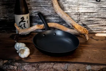 Satake ceramic frying pan lightweight cast iron 20+28 cm - Satake