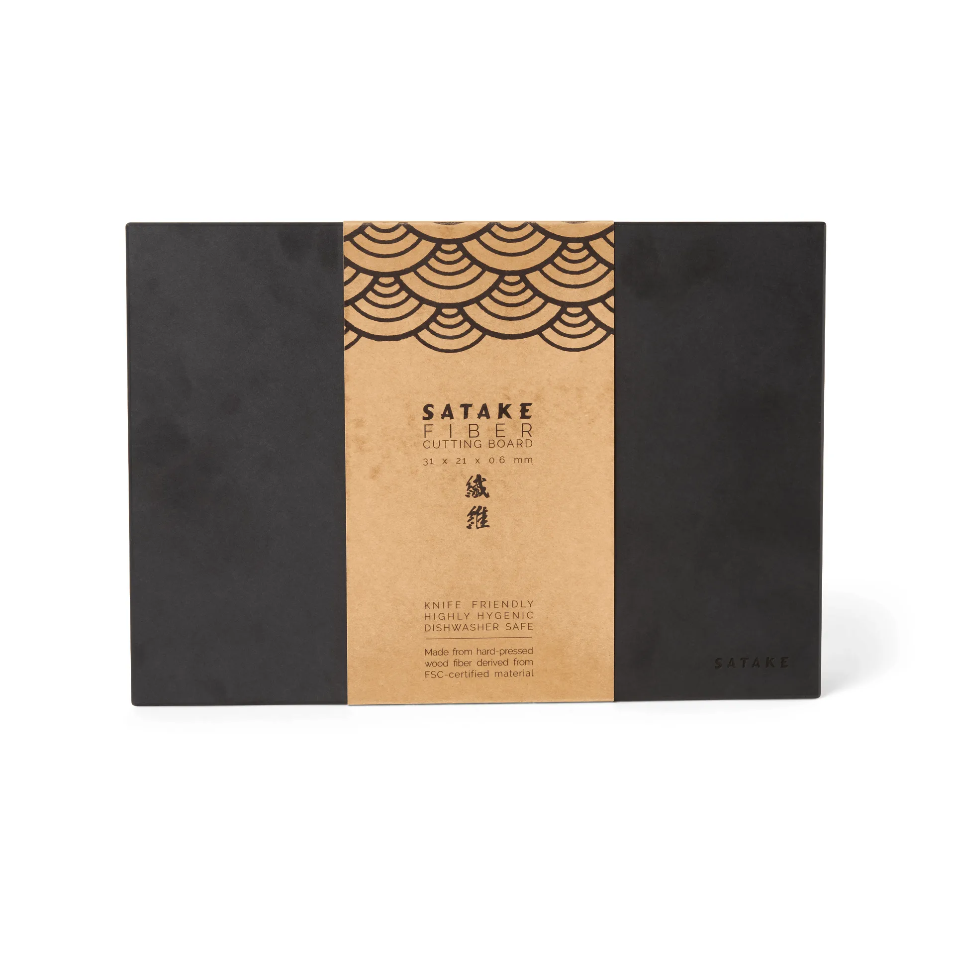 Satake chopping board wood and paper, 31x21.5x0.6 cm Satake