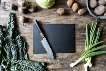 Satake chopping board wood and paper - 31x21.5x0.6 cm - Satake