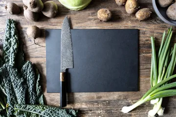 Satake chopping board wood and paper - 37x25.5x0.6 cm - Satake