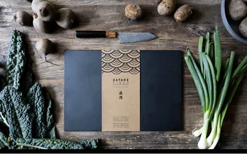 Satake chopping board wood and paper - 37x25.5x0.6 cm - Satake
