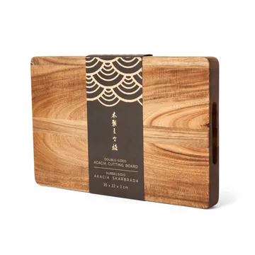Satake cutting board - Acacia, oiled, 35x22x3 cm - Satake