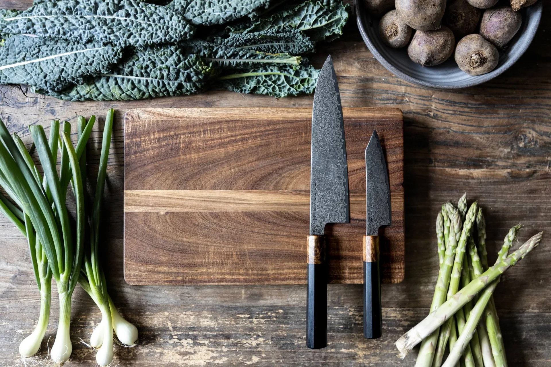 Satake cutting board, Acacia, oiled, 35x22x3 cm Satake