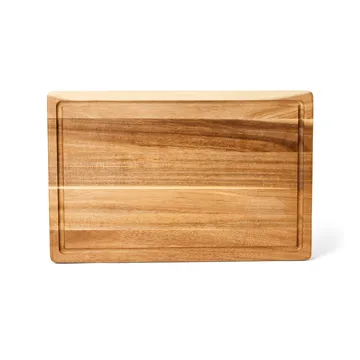 Satake cutting board - Acacia, oiled, 43.2x27.9x3.8 cm - Satake