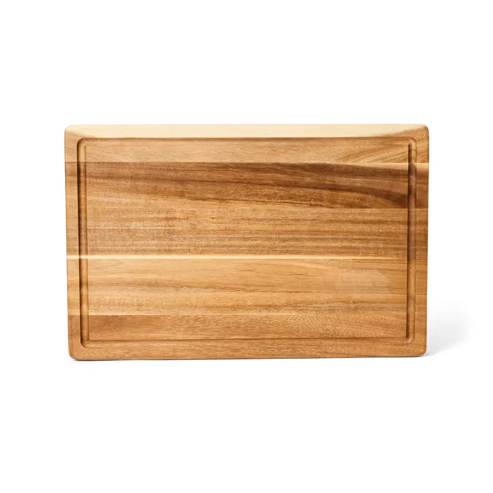 Satake cutting board - Acacia, oiled, 43.2x27.9x3.8 cm - Satake