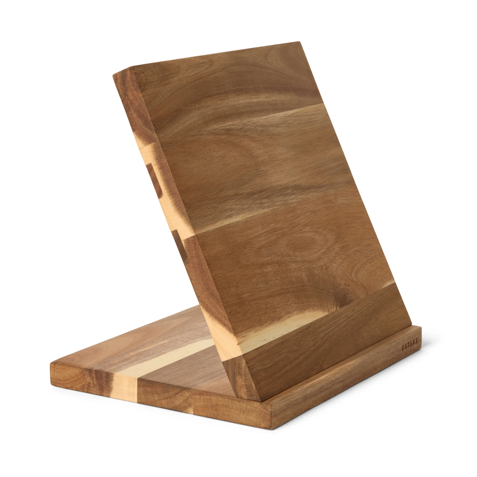 Satake knife block, Acacia, 19x25x24 cm Satake