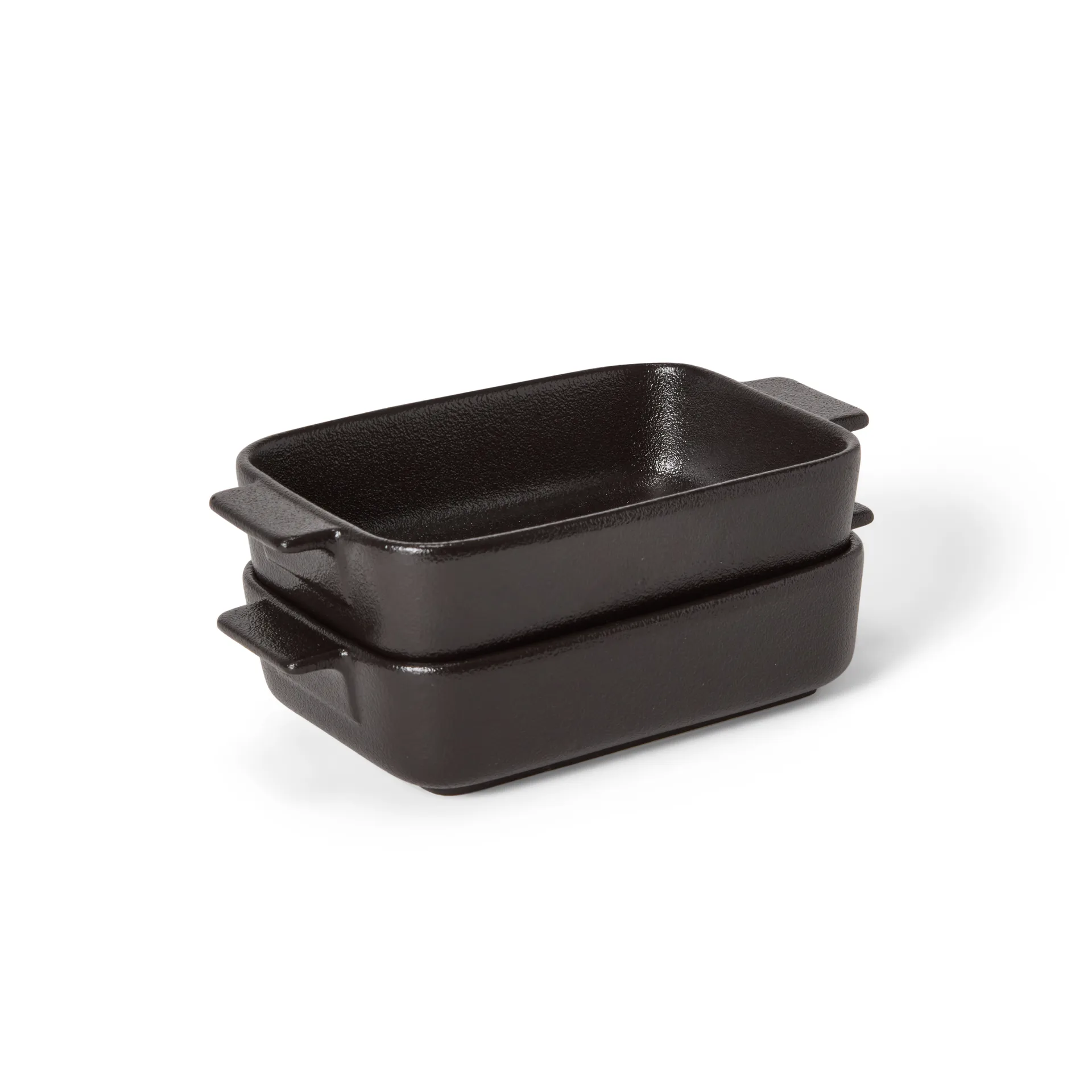 Satake oven dish porcelain black 2-pack, 19 cm Satake