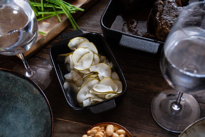 Satake oven dish porcelain black 2-pack, 19 cm Satake