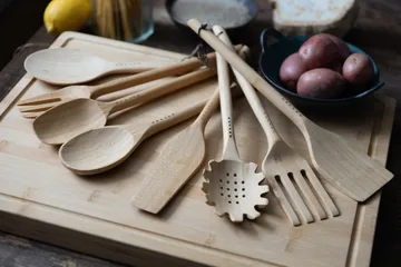 Satake rice spoon 24 cm - Bamboo - Satake