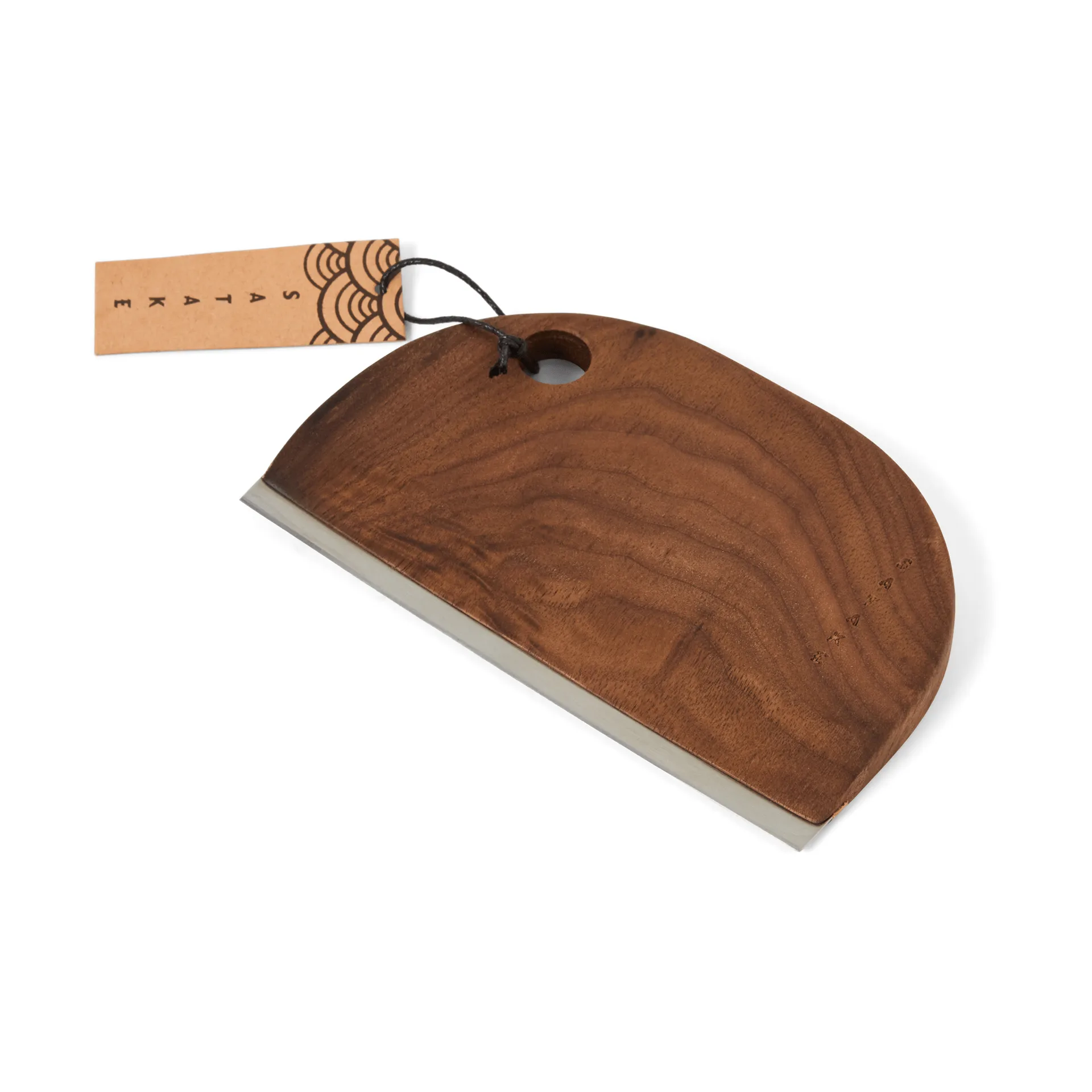 Satake scraper, Walnut, 14.8x10 cm Satake