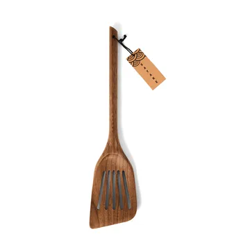 Satake spatula 33.5 cm - Walnut, perforated - Satake