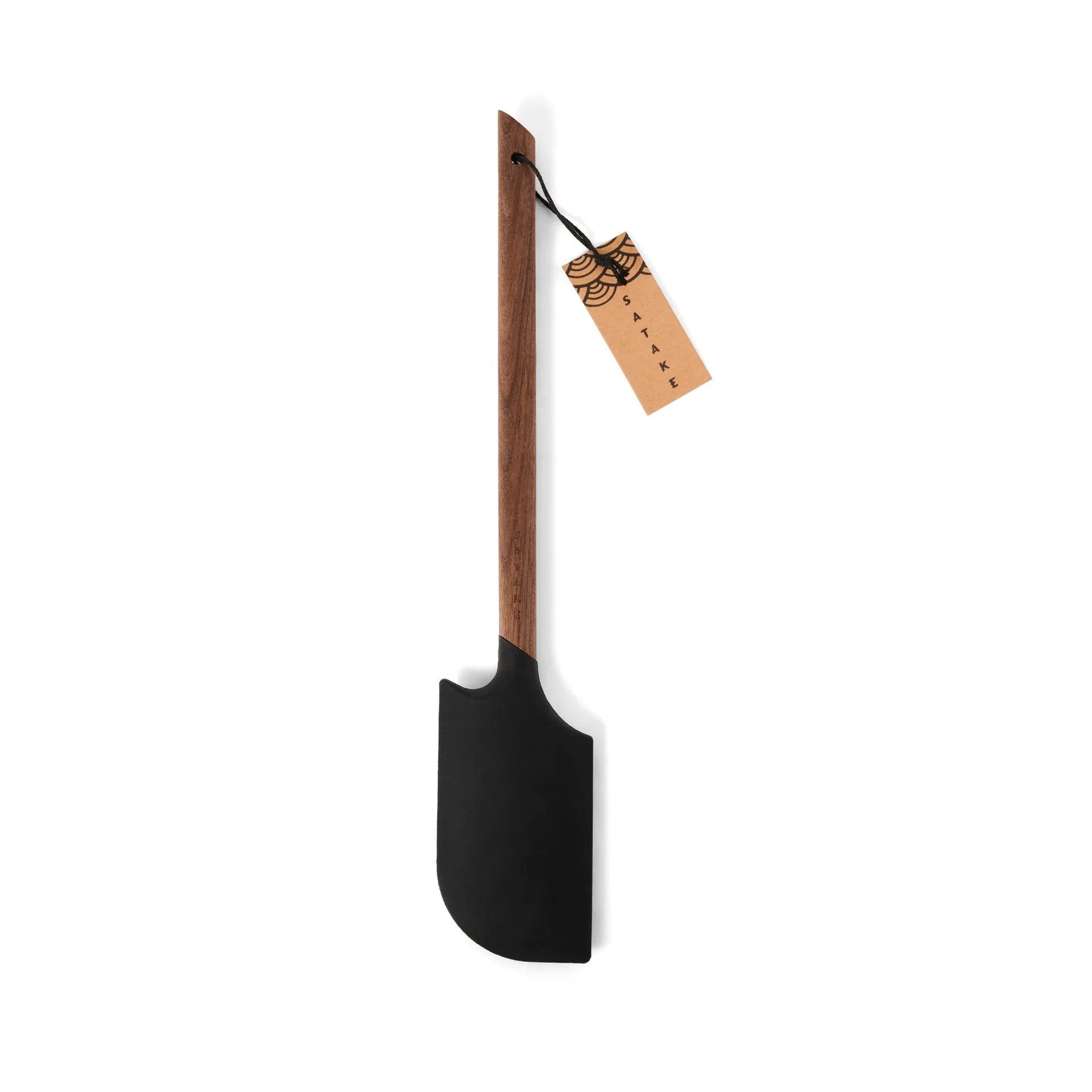 Satake spatula, Walnut-silicone, 33.6x6 cm Satake