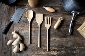 Satake utensil set - Bamboo, 3 pieces - Satake