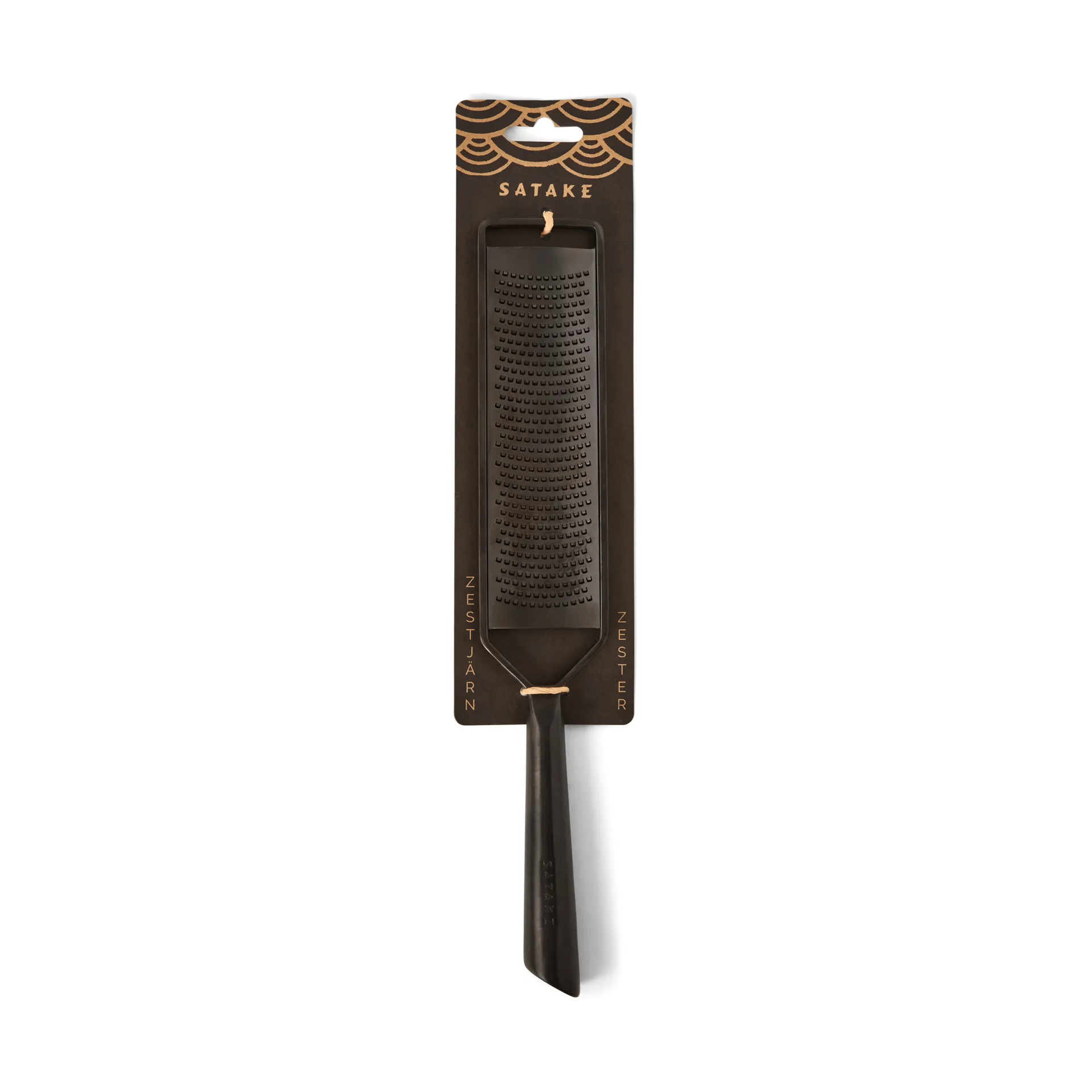 Satke zester, Black, 33.8x5.6 cm Satake