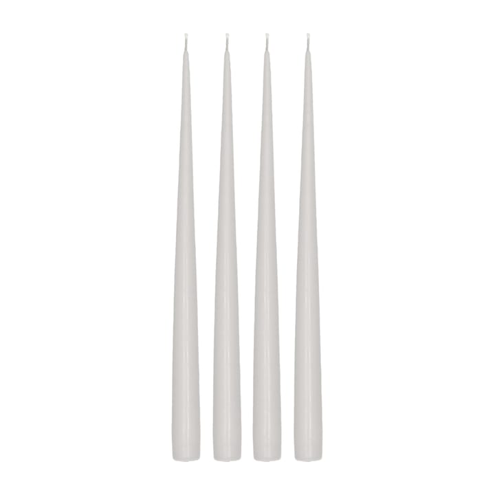 Atmosphere long candle 4 pack 32 cm, Icy grey Scandi Essentials