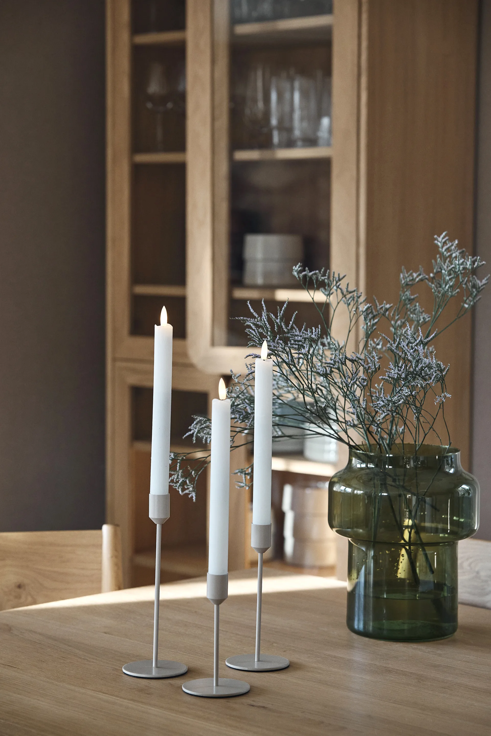 Bright LED-light25 cm 2-pack, White Scandi Essentials