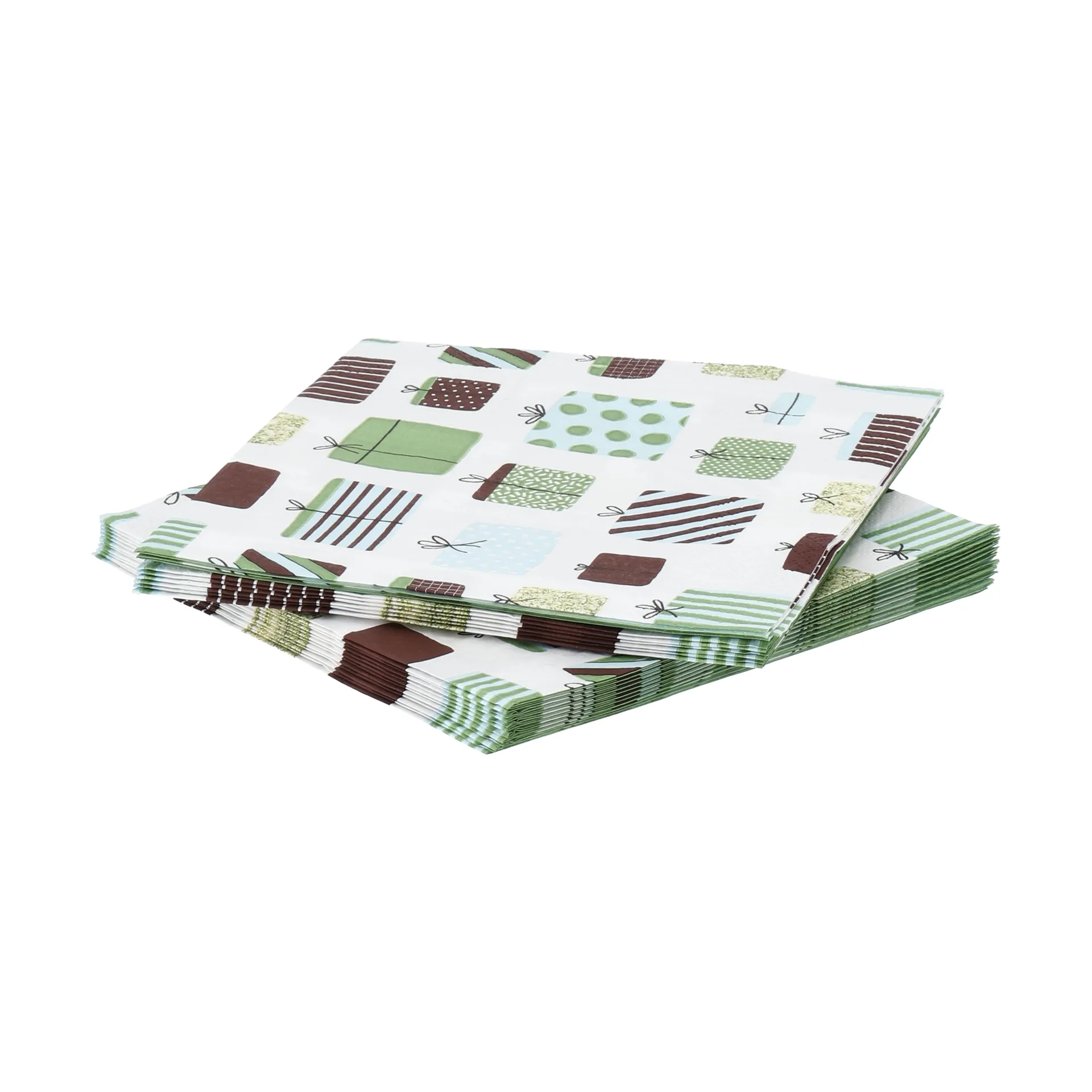 Gift paper napkin, Multi, 20-pack, 33x33 cm Scandi Essentials