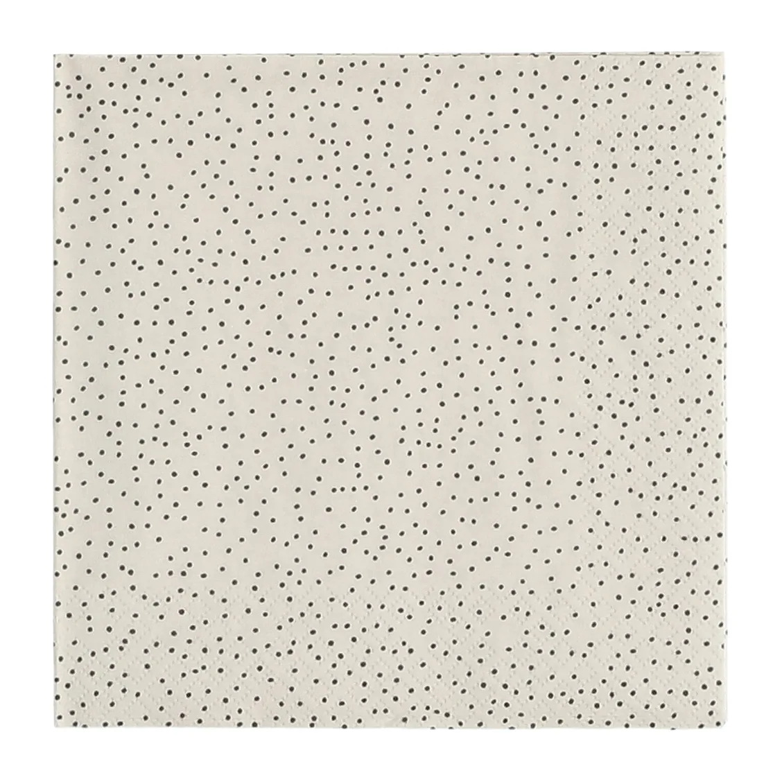 Grain napkins 33x33 cm 20 pack, sand-black Scandi Essentials
