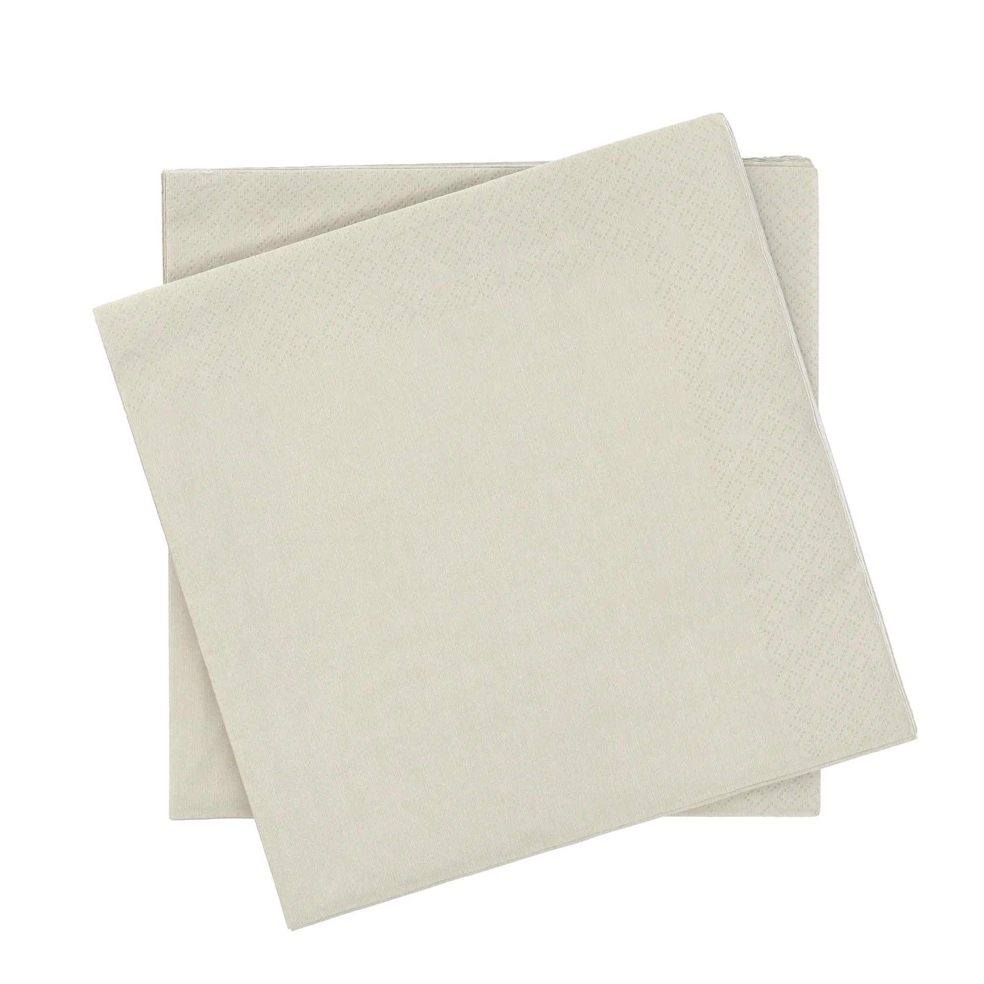 Plain paper napkin, Beige, 20-pack, 40x40 cm Scandi Essentials