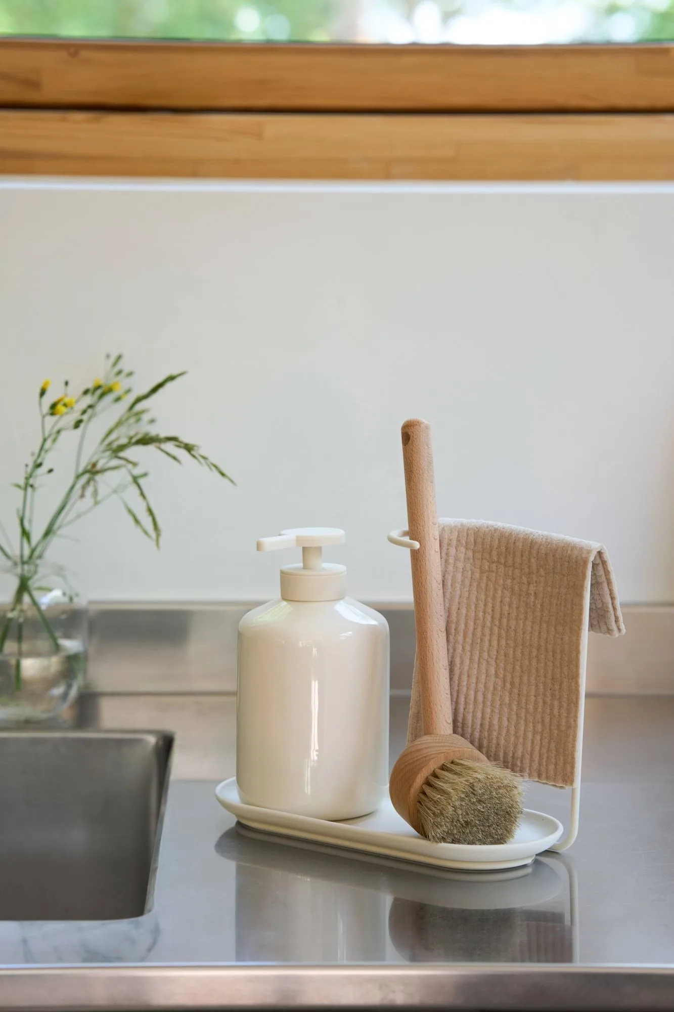 Rinse dishcloth, Beige, 2-pack Scandi Essentials