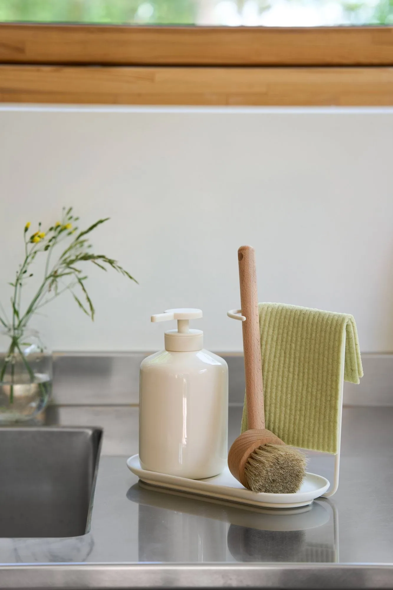Rinse dishcloth, Sage green, 2-pack Scandi Essentials