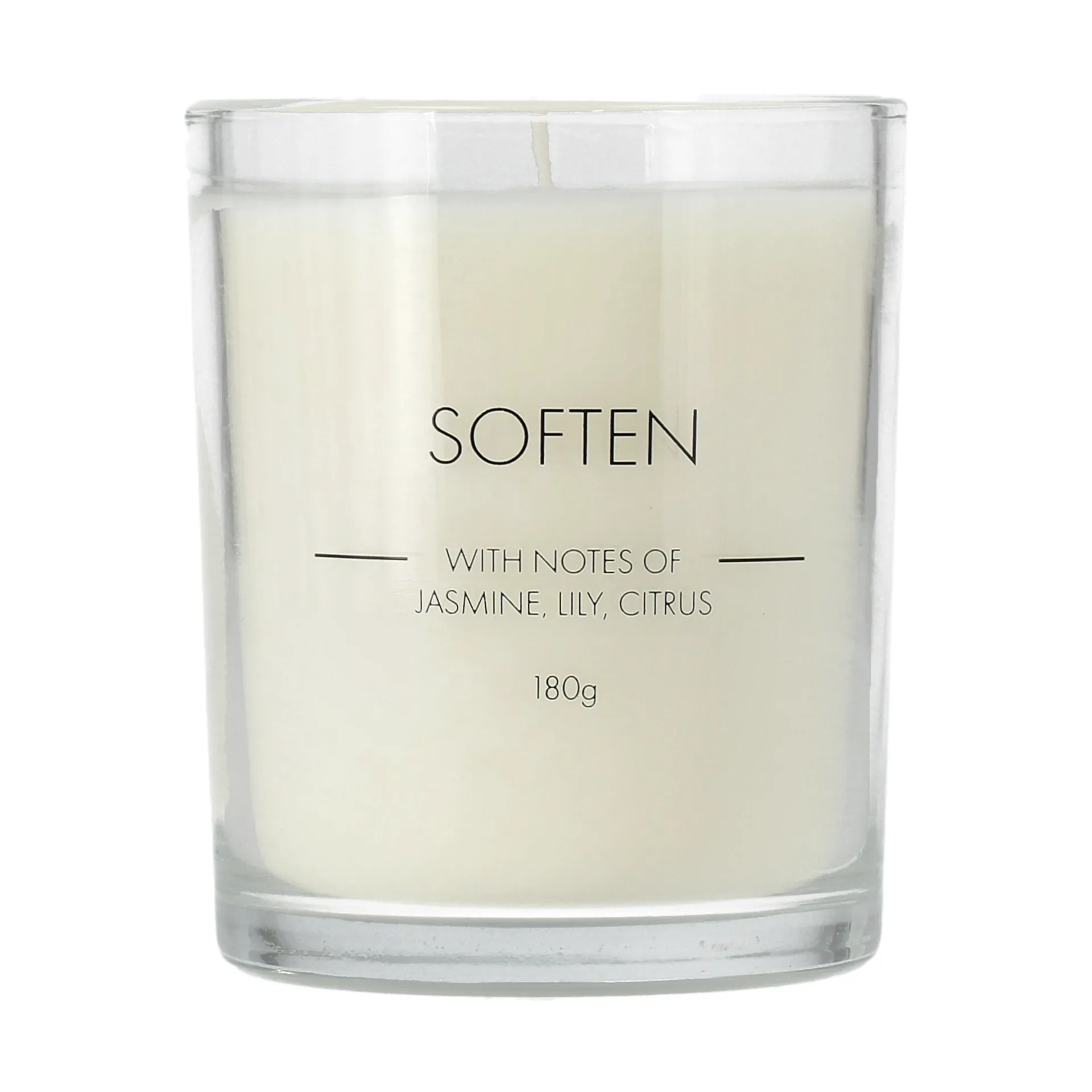 Soften scented candle, 180 g Scandi Essentials