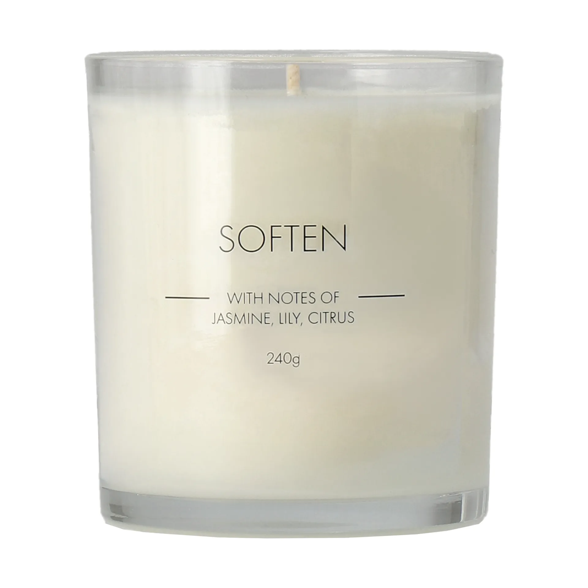 Soften scented candle, 260 g Scandi Essentials