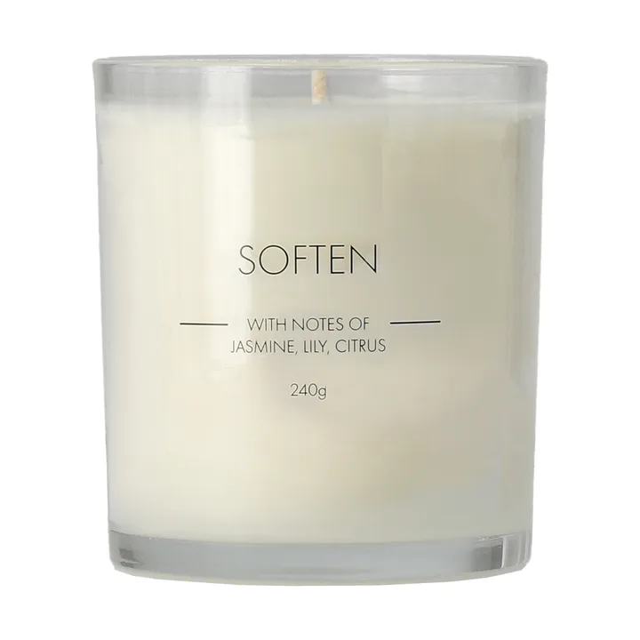 Soften scented candle - 260 g - Scandi Essentials