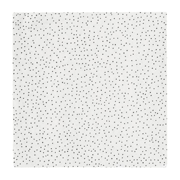 Solstickan napkins 33x33 cm 20 pack, white-black Scandi Essentials