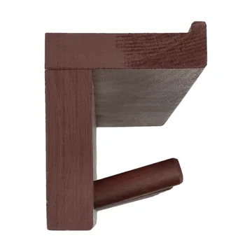 Alley coat rack with shelf - Burgundy - Scandi Living