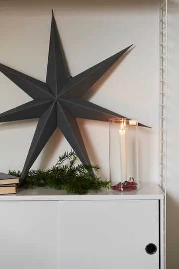 Bare advent star blue grey - 80 cm - Scandi Living