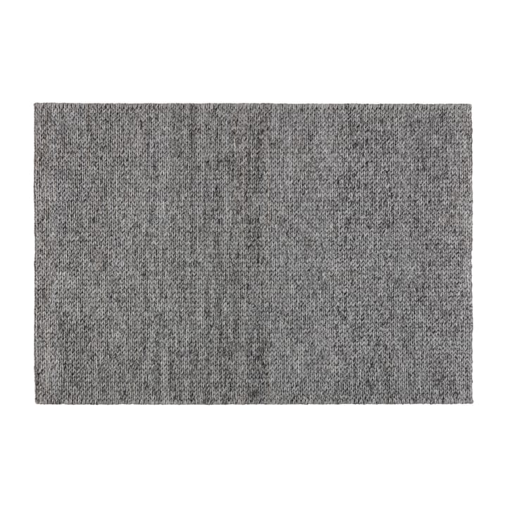 Braided wool carpet dark grey, 170x240 cm Scandi Living
