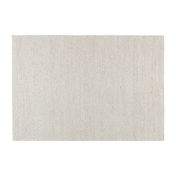 Braided wool carpet natural white - 170x240 cm - Scandi Living