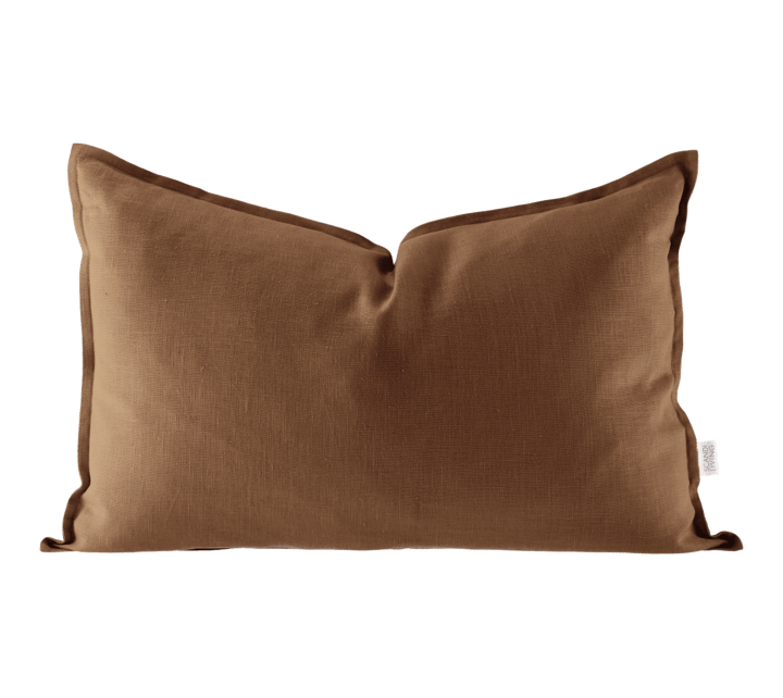 Calm pillow case linen 40x60 cm, Almond Brown Scandi Living