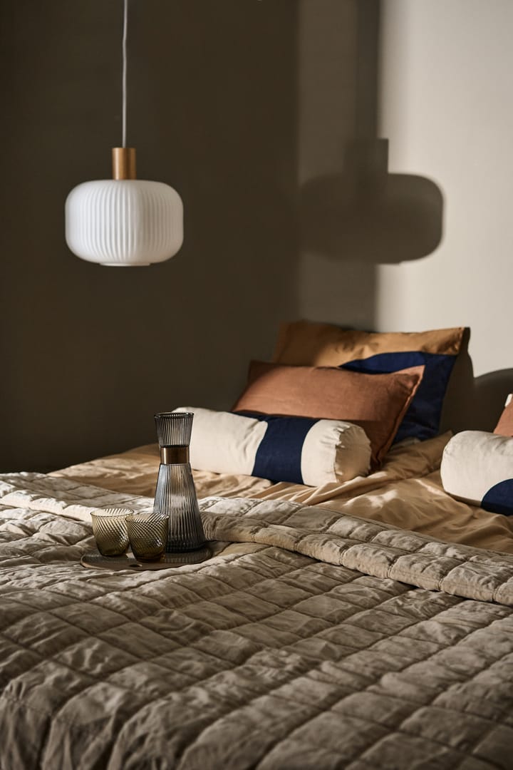 Calm pillow case linen 40x60 cm, Almond Brown Scandi Living