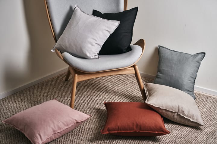 Calm pillow case linen 50x50 cm, Carbon Scandi Living